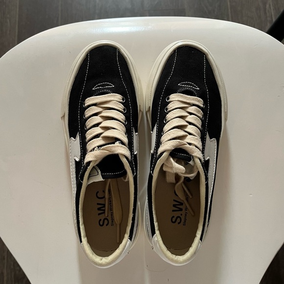 Stepney Workers Club Dellow S Strike Canvas Sneaker Size US 5 - Picture 3 of 6